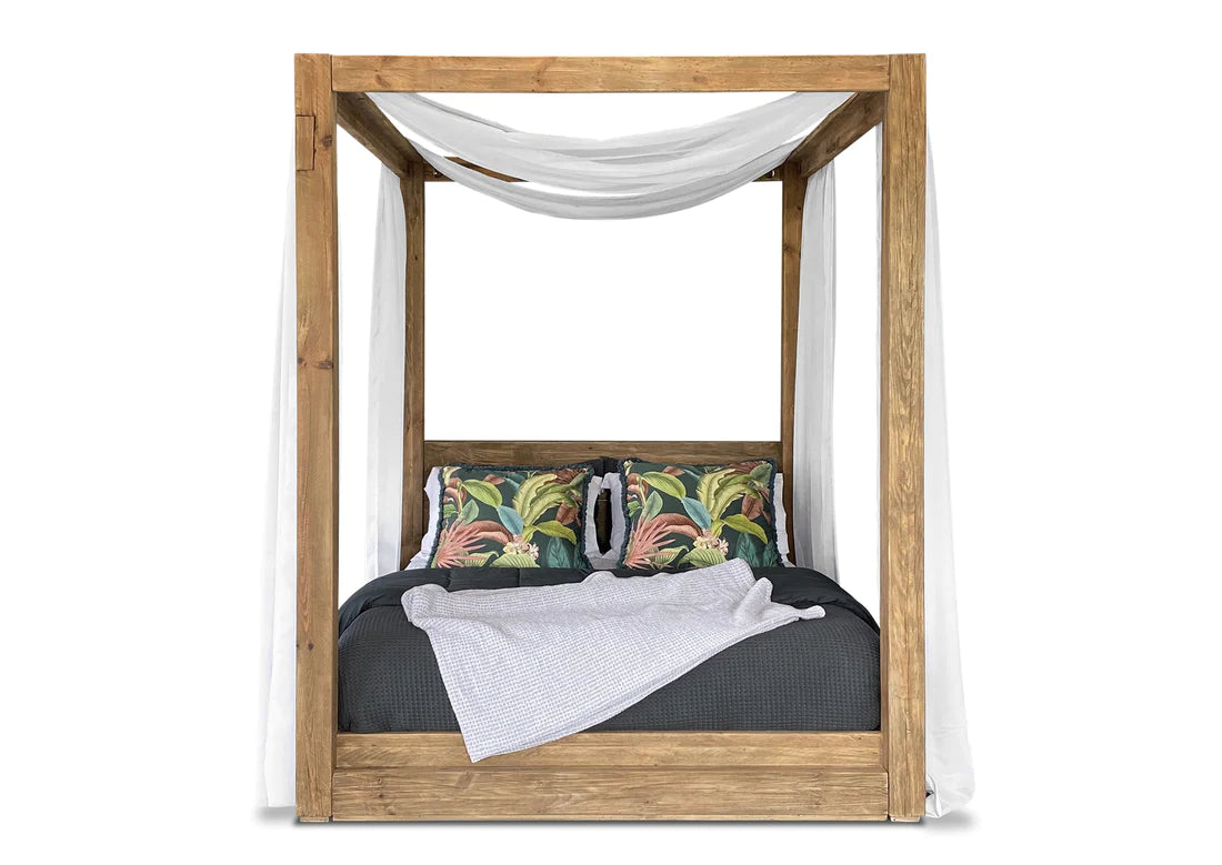 Farmhouse 4 Poster Bed - Queen
