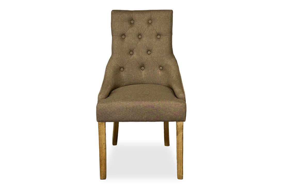 Farmhouse Chester Dining Chair - Coffee