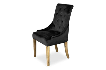 Chester Dining Chair - Antique Oak & Black