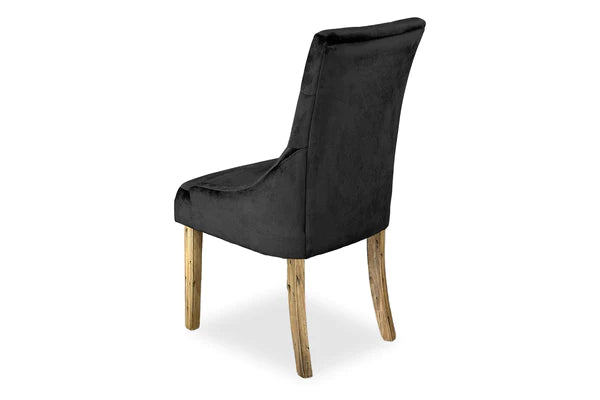 Chester Dining Chair - Antique Oak & Black