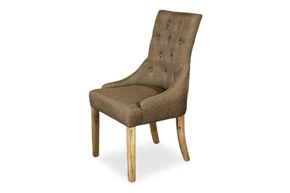 Chester Dining Chair - Antique Oak & Coffee