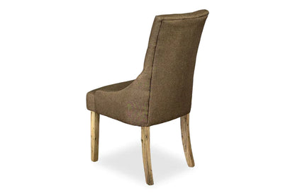 Chester Dining Chair - Antique Oak & Coffee