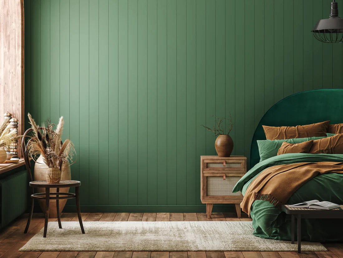 Arch Headboard - Queen - Forrest Green (Discontinued)