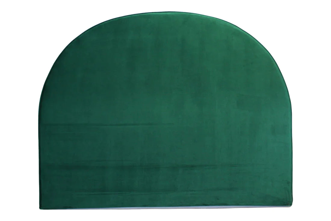 Arch Headboard - King - Forrest Green