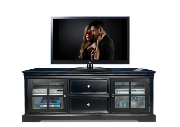 Black Hamptons Tv Unit - 1500