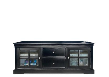 Black Hamptons Tv Unit - 1500