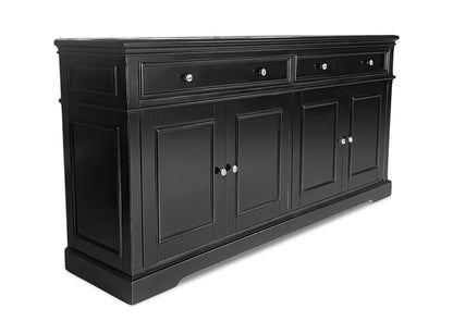 Black Hamptons Buffet Unit