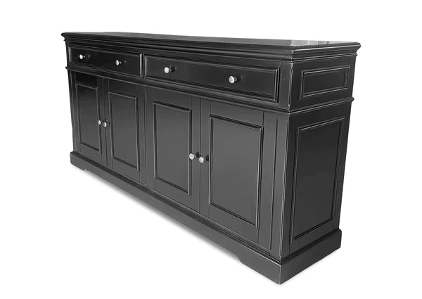 Black Hamptons Buffet Unit