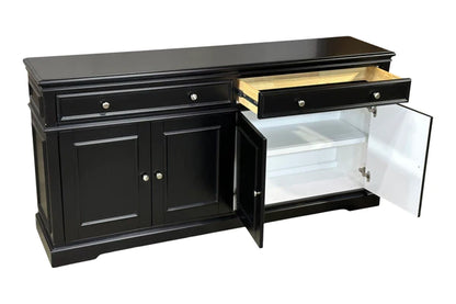 Black Hamptons Buffet Unit