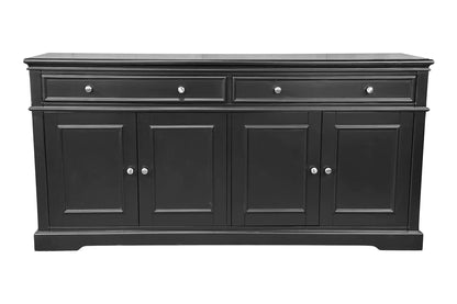 Black Hamptons Buffet Unit