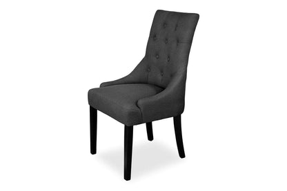 Chester Dining Chair - Black Hamptons & Ash