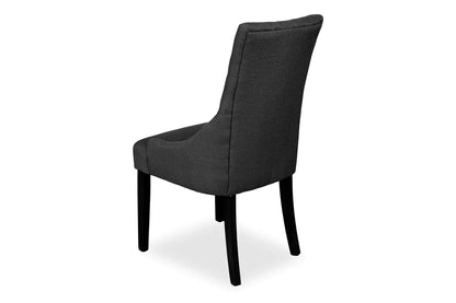 Chester Dining Chair - Black Hamptons & Ash