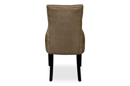 Chester Dining Chair - Black Hamptons & Coffee