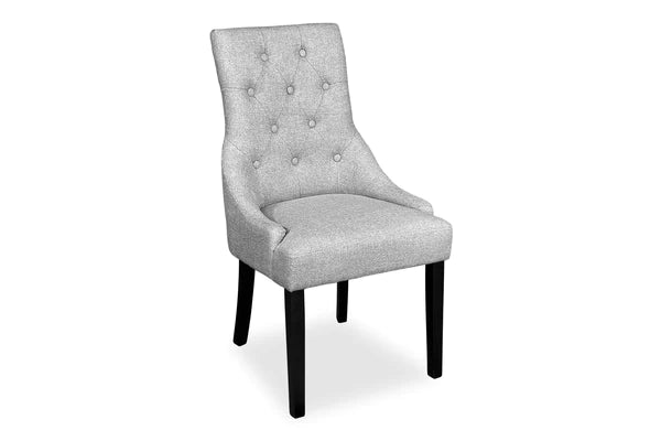 Chester Dining Chair - Black Hamptons & Cement