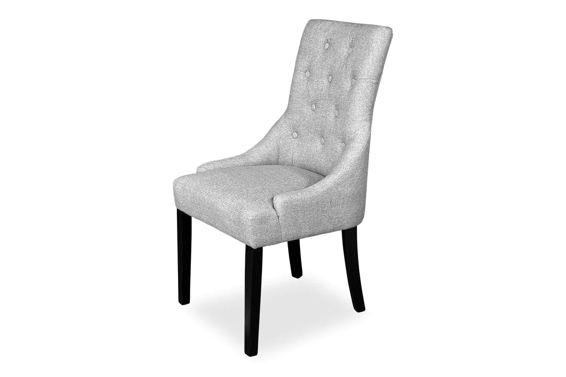 Chester Dining Chair - Black Hamptons & Cement