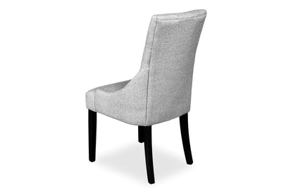 Chester Dining Chair - Black Hamptons & Cement