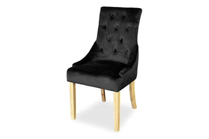 Chester Dining Chair - Blonde Oak & Charcoal