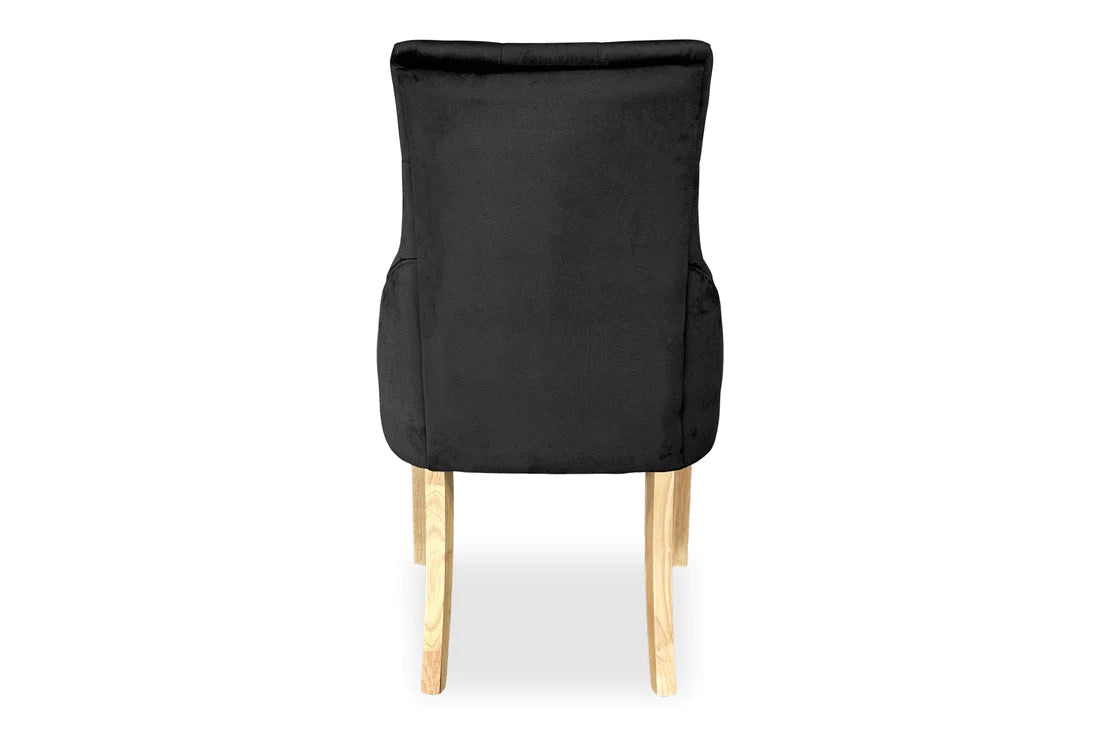 Chester Dining Chair - Blonde Oak & Charcoal