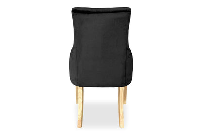 Chester Dining Chair - Blonde Oak & Charcoal