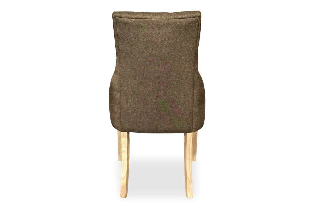 Chester Dining Chair - Blonde Oak & Coffee