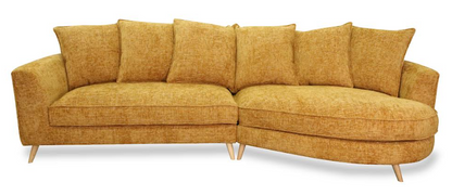 Brooklyn Chaise Sofa - Texan Sand