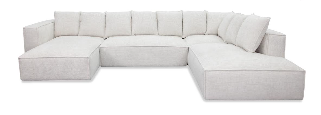 Burleigh 4 Piece Modular Sofa - Bondi Natural