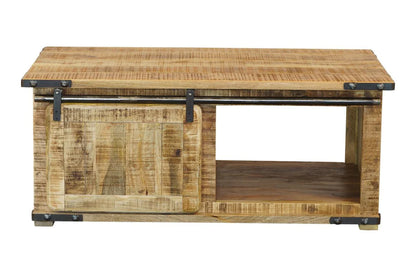 Burma Coffee Table - Sliding Door