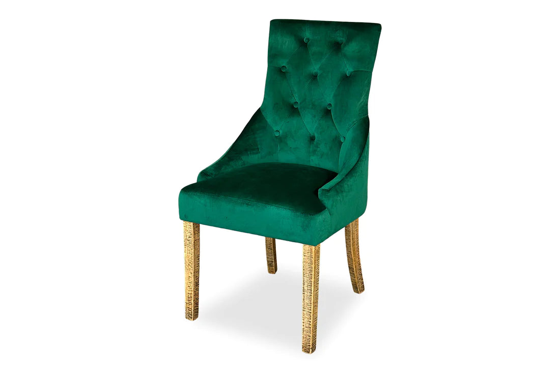 Chester Dining Chair - Burma & Forest Green