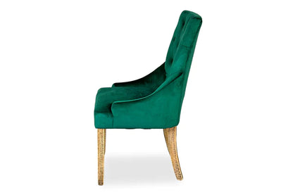 Chester Dining Chair - Burma & Forest Green