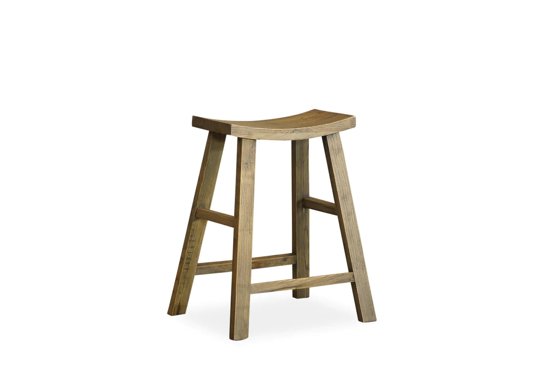 Capri Stool - Antique Oak