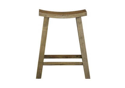 Capri Stool - Antique Oak