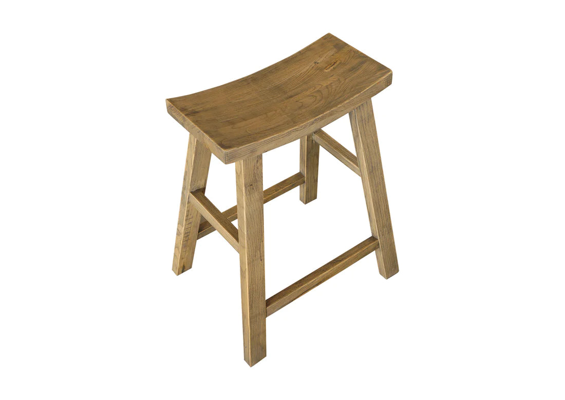 Capri Stool - Antique Oak