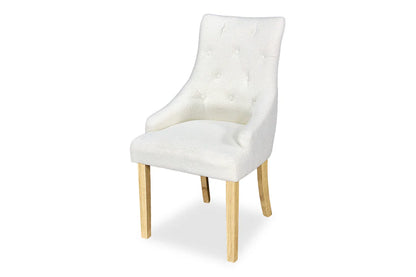 Chester Dining Chair - Blonde Oak & Boucle