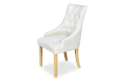 Chester Dining Chair - Blonde Oak & Boucle