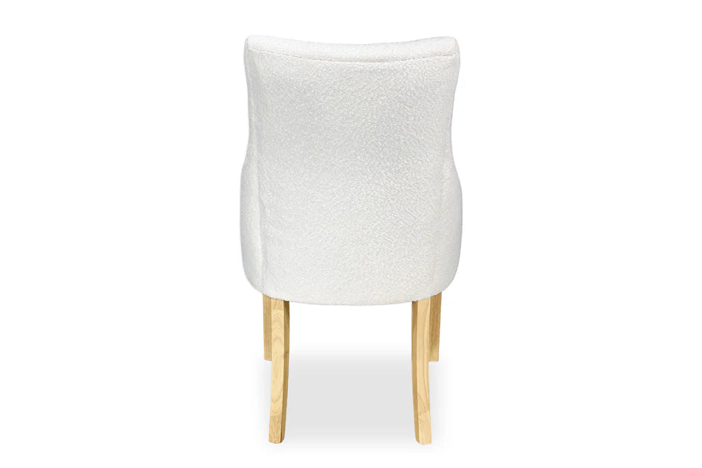 Chester Dining Chair - Blonde Oak & Boucle