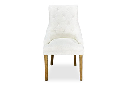 Chester Dining Chair - Farmhouse & Boucle