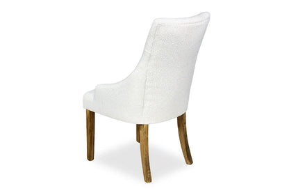 Chester Dining Chair - Farmhouse & Boucle