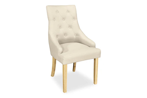 Chester Dining Chair - Blonde & Natural