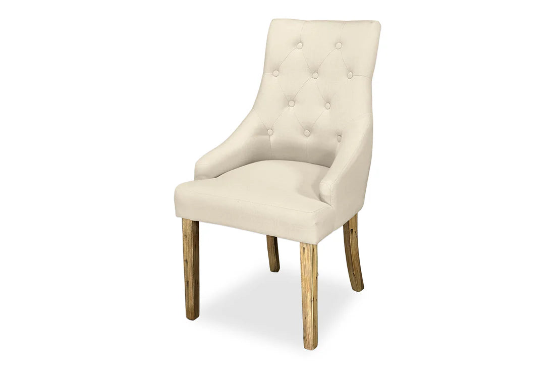 Chester Dining Chair - Antique Oak & Natural