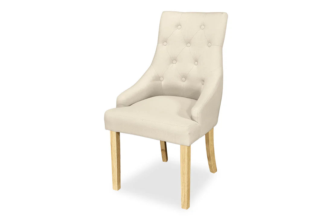 Chester Dining Chair - Blonde & Natural