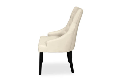 Chester Dining Chair - Black Hamptons & Natural