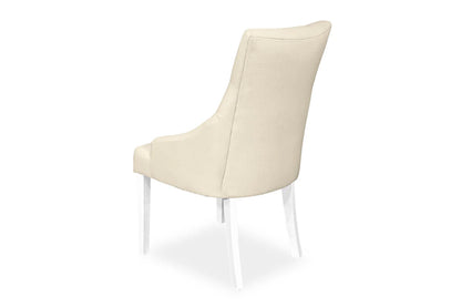 Chester Dining Chair - White Hamptons & Natural