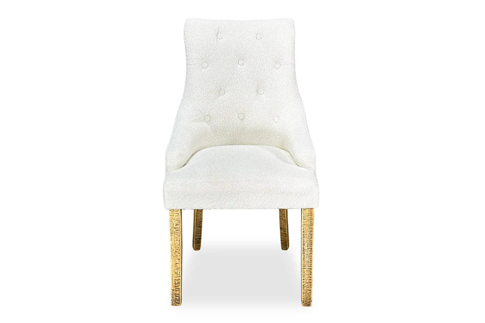 Chester Dining Chair - Burma & Boucle