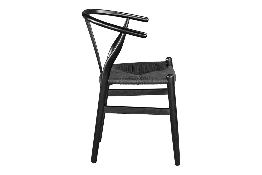 Denmark Dining Chair - Black/Black