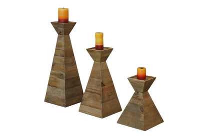 Farmhouse Candle Holder - Large