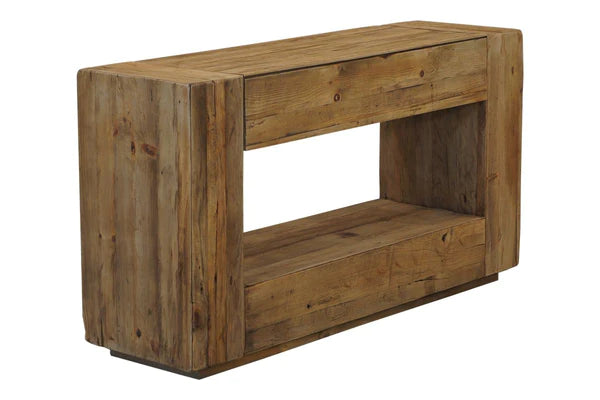 Farmhouse Cubic Console Table