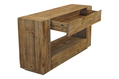 Farmhouse Cubic Console Table