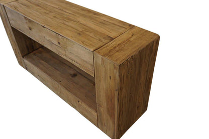 Farmhouse Cubic Console Table