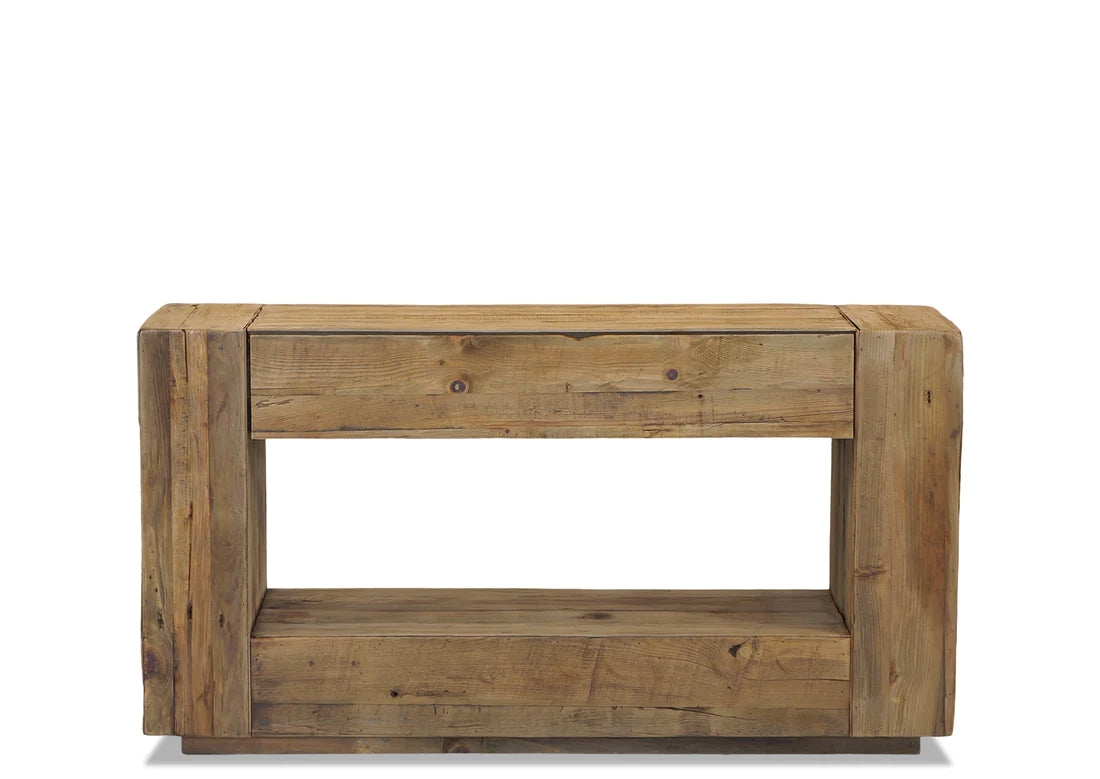 Farmhouse Cubic Console Table