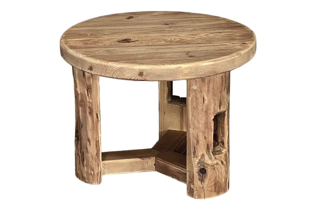 Farmhouse Side Table - Round